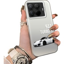 Ucuc Mi 15T Pro Uyumlu Sert Akrilik Arka Silikon Kenar Lens Koruma Kılıf