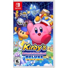 Nintendo Switch İçin Kirby’s Return To Dream Land Deluxe Dijital Indirme Kodu Oyun Eğlencesi