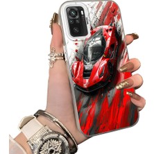 Ucuc Redmi Note 10 4g Uyumlu Sert Akrilik Arka Silikon Kenar Lens Koruma Kılıf