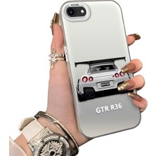 Ucuc iPhone 7/8/se 2020 2022 Uyumlu Sert Akrilik Arka Silikon Kenar Lens Koruma Kılıf