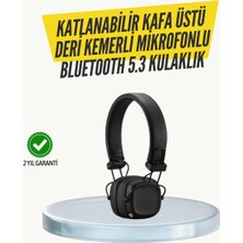 Beruflic Ergonomik Konforlu Kablosuz Kulak Üstü Bluetooth Kulaklık
