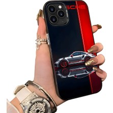 Ucuc iPhone 11 Pro Uyumlu Sert Akrilik Arka Silikon Kenar Lens Koruma Kılıf