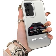 Ucuc Samsung Galaxy S22 Uyumlu Sert Akrilik Arka Silikon Kenar Lens Koruma Kılıf