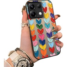 Ucuc Redmi Note 13 Pro 5g Uyumlu Sert Akrilik Arka Silikon Kenar Lens Koruma Kılıf