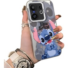 Ucuc Vivo X200 Fe Uyumlu Sert Akrilik Arka Silikon Kenar Lens Koruma Kılıf