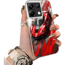 Ucuc Redmi Note 13 Pro 5g Uyumlu Sert Akrilik Arka Silikon Kenar Lens Koruma Kılıf