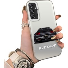 Ucuc Samsung Galaxy A24 Uyumlu Sert Akrilik Arka Silikon Kenar Lens Koruma Kılıf