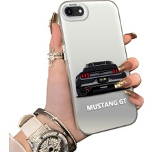 Ucuc iPhone 7/8/se 2020 2022 Uyumlu Sert Akrilik Arka Silikon Kenar Lens Koruma Kılıf
