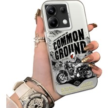 Ucuc Redmi Note 13 Pro 5g Uyumlu Sert Akrilik Arka Silikon Kenar Lens Koruma Kılıf