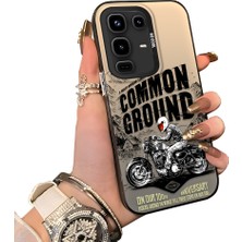 Ucuc Infinix Note 50 Uyumlu Sert Akrilik Arka Silikon Kenar Lens Koruma Kılıf