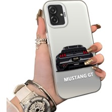 Ucuc Samsung Galaxy A07 4g Uyumlu Sert Akrilik Arka Silikon Kenar Lens Koruma Kılıf