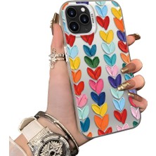 Ucuc iPhone 11 Pro Max Uyumlu Sert Akrilik Arka Silikon Kenar Lens Koruma Kılıf