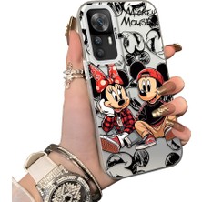 Ucuc Redmi K50 Ultra Uyumlu Sert Akrilik Arka Silikon Kenar Lens Koruma Kılıf