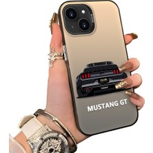 Ucuc iPhone 15 Plus/14 Plus Uyumlu Sert Akrilik Arka Silikon Kenar Lens Koruma Kılıf