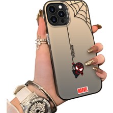 Ucuc iPhone 14 Pro Uyumlu Sert Akrilik Arka Silikon Kenar Lens Koruma Kılıf