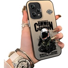 Ucuc Redmi Note 12 Pro 5g Uyumlu Sert Akrilik Arka Silikon Kenar Lens Koruma Kılıf