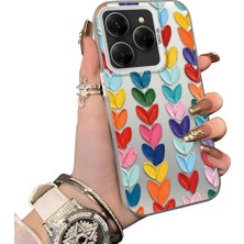 Ucuc Tecno Spark 20 Pro 5g Uyumlu Sert Akrilik Arka Silikon Kenar Lens Koruma Kılıf