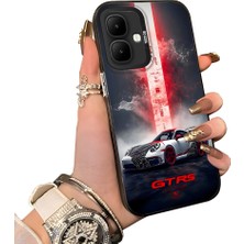 Ucuc Infinix Smart 10 Uyumlu Sert Akrilik Arka Silikon Kenar Lens Koruma Kılıf