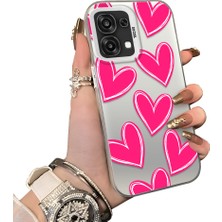 Ucuc Oppo A6 Pro 4g/5g Uyumlu Sert Akrilik Arka Silikon Kenar Lens Koruma Kılıf