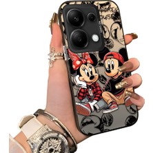 Ucuc Poco M6 Pro 4g Uyumlu Sert Akrilik Arka Silikon Kenar Lens Koruma Kılıf