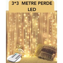 Beruflic 3x3 Metre Perde LED Işık – Parti ve Bahçe Dekorasyonu