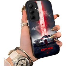 Ucuc Samsung Galaxy A35 Uyumlu Sert Akrilik Arka Silikon Kenar Lens Koruma Kılıf