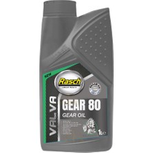 Rasch Valva Apı Gl-1 Genel Amaçlı Dişli Yağı No 80 - 1 Lt.
