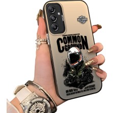 Ucuc Samsung Galaxy M34 5g Uyumlu Sert Akrilik Arka Silikon Kenar Lens Koruma Kılıf