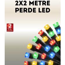 Beruflic Taşınabilir Pil Ile Çalışan LED Işık – 2x2 Metre Perde Modeli