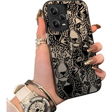 Ucuc Redmi Note 12 Pro 5g Uyumlu Sert Akrilik Arka Silikon Kenar Lens Koruma Kılıf