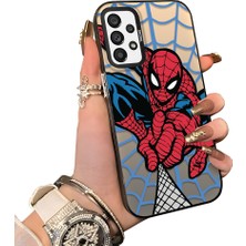 Ucuc Samsung Galaxy A73 Uyumlu Sert Akrilik Arka Silikon Kenar Lens Koruma Kılıf