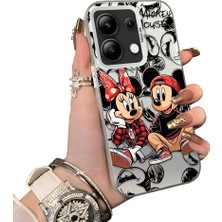 Ucuc Redmi Note 13 4g Uyumlu Sert Akrilik Arka Silikon Kenar Lens Koruma Kılıf