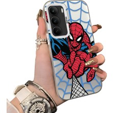 Ucuc Realme C75 Uyumlu Sert Akrilik Arka Silikon Kenar Lens Koruma Kılıf