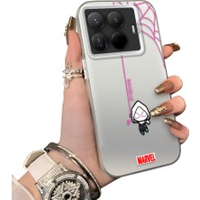 Ucuc Mi 15T Pro Uyumlu Sert Akrilik Arka Silikon Kenar Lens Koruma Kılıf