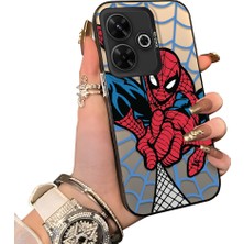 Ucuc Redmi 13X Uyumlu Sert Akrilik Arka Silikon Kenar Lens Koruma Kılıf