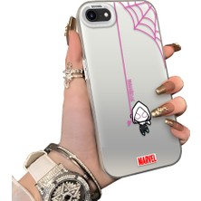 Ucuc iPhone 7/8/se 2020 2022 Uyumlu Sert Akrilik Arka Silikon Kenar Lens Koruma Kılıf