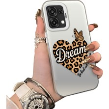 Ucuc Oppo A6 Pro 4g/5g Uyumlu Sert Akrilik Arka Silikon Kenar Lens Koruma Kılıf