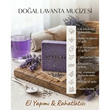 Vadi Loom 8'li Ekonomik Paket Doğal Lavanta Sabunu - Rahatlatıcı Etkili El Yapımı Cilt ve Saç Sabunu