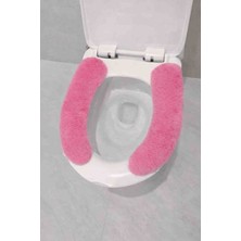 Beta Tasarım 2 Çift 4 Adet Peluş Klozet Oturma Içi Süngerli Yumuşak