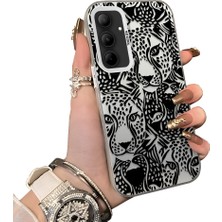 Ucuc Samsung Galaxy A35 Uyumlu Sert Akrilik Arka Silikon Kenar Lens Koruma Kılıf