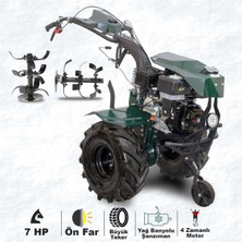 Kaan 26 S Ultra Delüks Benzinli Çapa Makinesi