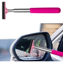 Modifiyum Mini Uçlu Teleskopik Araba Cam Ayna Silecek Çekçek Pratik Teleskobik Cam Silici