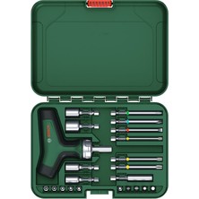 Bosch 1 600 A02 Z9T 22 Parça T Saplı Tornavida Seti