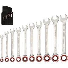 Bosch 1 600 A02 Au0 10 Parça Cırcır Anahtar Takımı