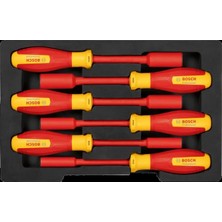 Bosch 1 600 A02 Nf3 6 Parça Izoleli Lokma Tornavida Seti Vde