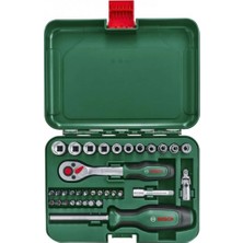 Bosch 1 600 A02 By1 34 Parça 1/4’’ Lokma Seti