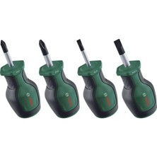 Bosch 1 600 A03 2uj 4 Parça Kısa Tornavida Seti