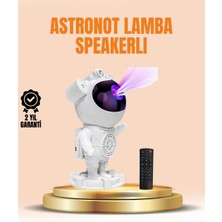 Beruflic Bluetooth ve Dahili Ses Özellikli Astronot Projeksiyon Lambası
