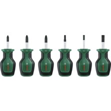 Bosch 1 600 A03 2uk 6 Parça Kısa Tornavida Seti