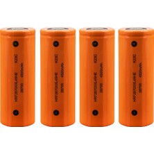 Hda 26700 3.2V 4500MAH 2c/1c Şarj Edilebilir Li-Ion Pil 4 Adet